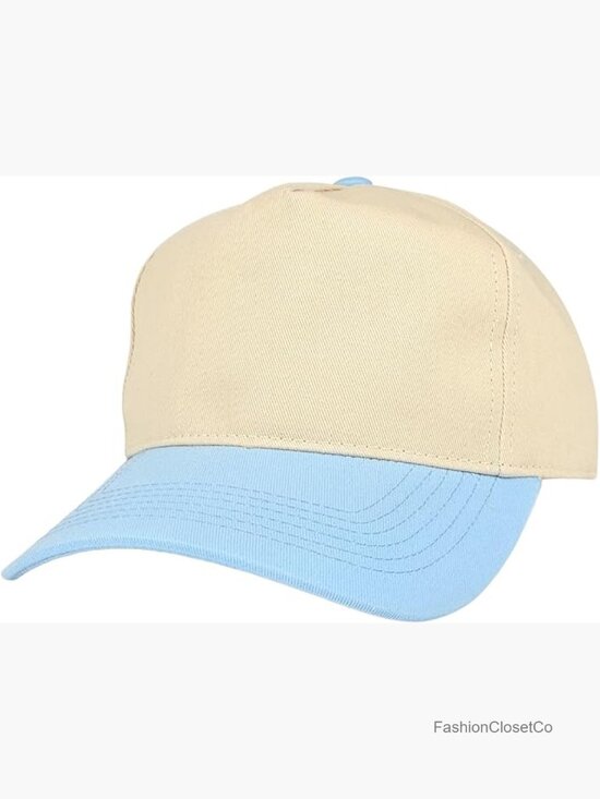 Classic A-Frame Two Tone 5-Panel Snapback Hat Semi-Structured Pinch Front main image 7